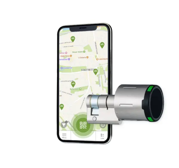 App-gesteuerter Schließzylinder