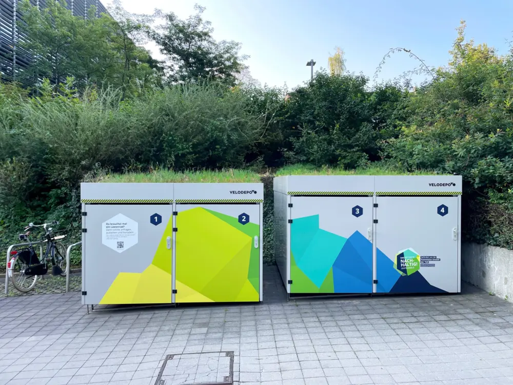 VELODEPO LAstengaragen an der Uni Dresden