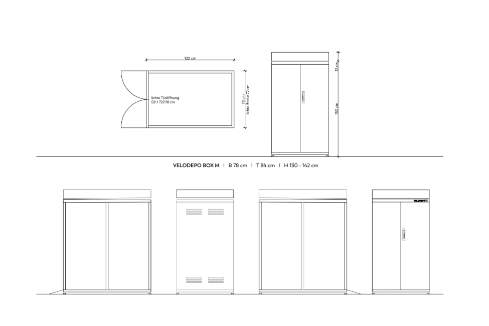 VELODEPO BOX M Plan